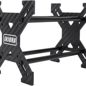 INJORA 1.0 “Rueda de neumáticos Rack de fibra de carbono Multi-Tire Storage Rack para SCX24 AX24 TRX4M FCX24 118 124 RC Crawler Car (negro) INJORA 1.0 “Rueda de neumáticos Rack de fibra de carbono Multi-Tire Storage Rack para SCX24 AX24 TRX4M FCX24 118 124 RC Crawler Car (negro)