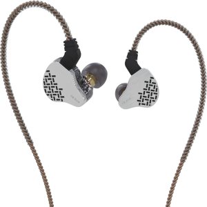 YINYOO KBEAR Rosefinch IEM, auriculares con cable en monitores de oído con controlador dinámico 1dd cable desmontable de 2 pines, auriculares para YINYOO KBEAR Rosefinch IEM, auriculares con cable en monitores de oído con controlador dinámico 1dd cable desmontable de 2 pines, auriculares para