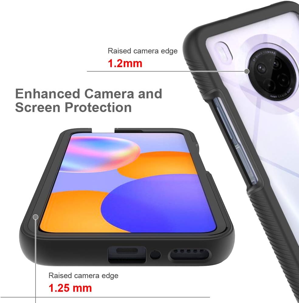 Funda para Huawei Y9a, anticaídas y absorción de golpes Funda protectora para Huawei Enjoy 20 Plus 5G FRL-TN00a FRL-AN00a  Y9a 4G FRL-L22 FRL-LX2