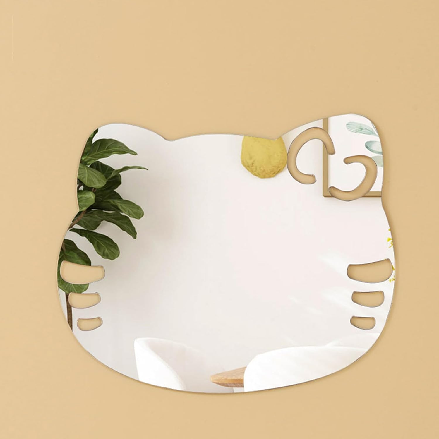 Calcomanías de espejo acrílico 3D para decoración de pared, removibles, bonitos espejos, bricolaje, espejo, mariposa, mural, calcomanías de pared