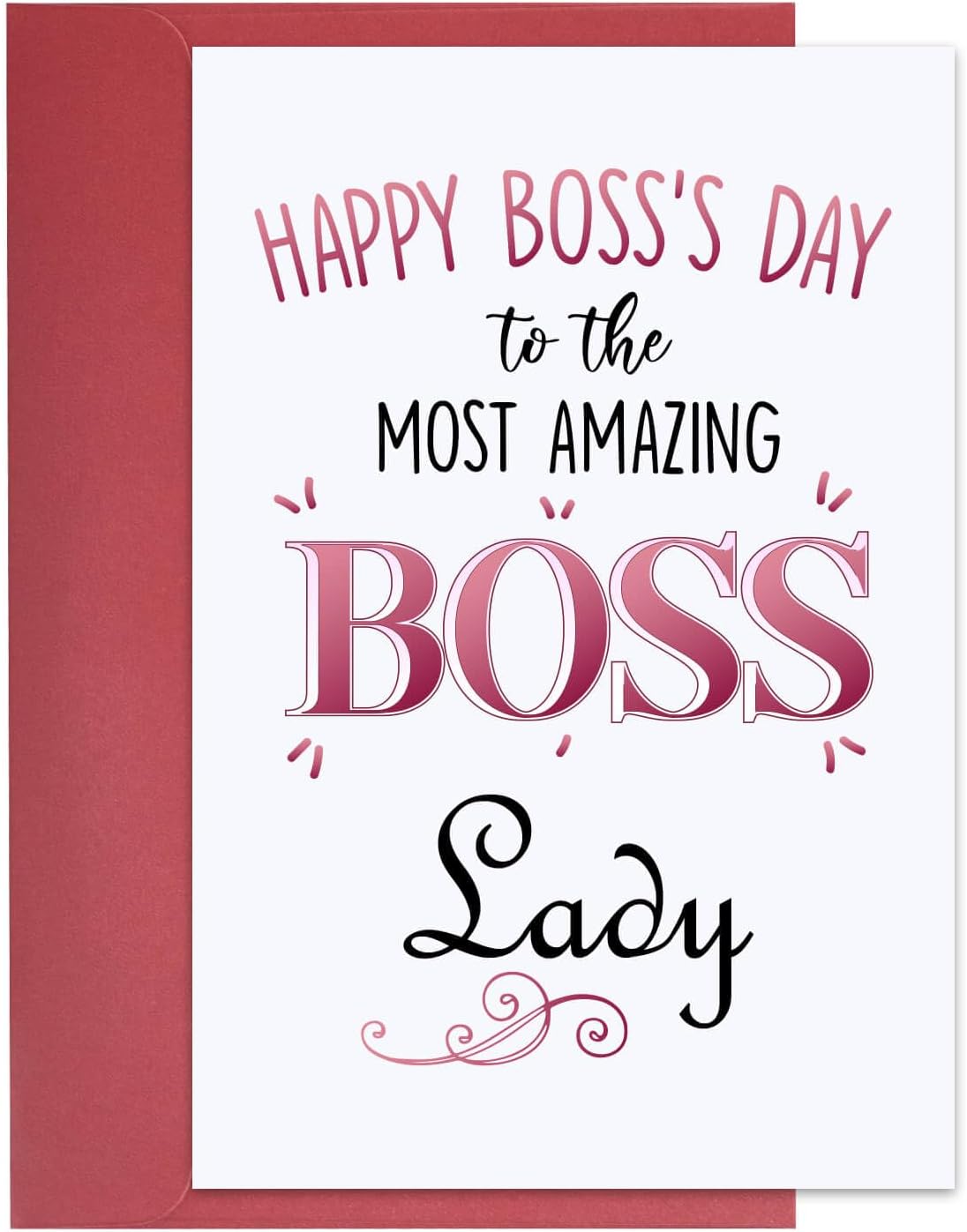 Regalos de agradecimiento para empleados, regalos para el mejor jefe para mujeres, tarjeta del día del jefe, regalos del día del jefe para mujeres,