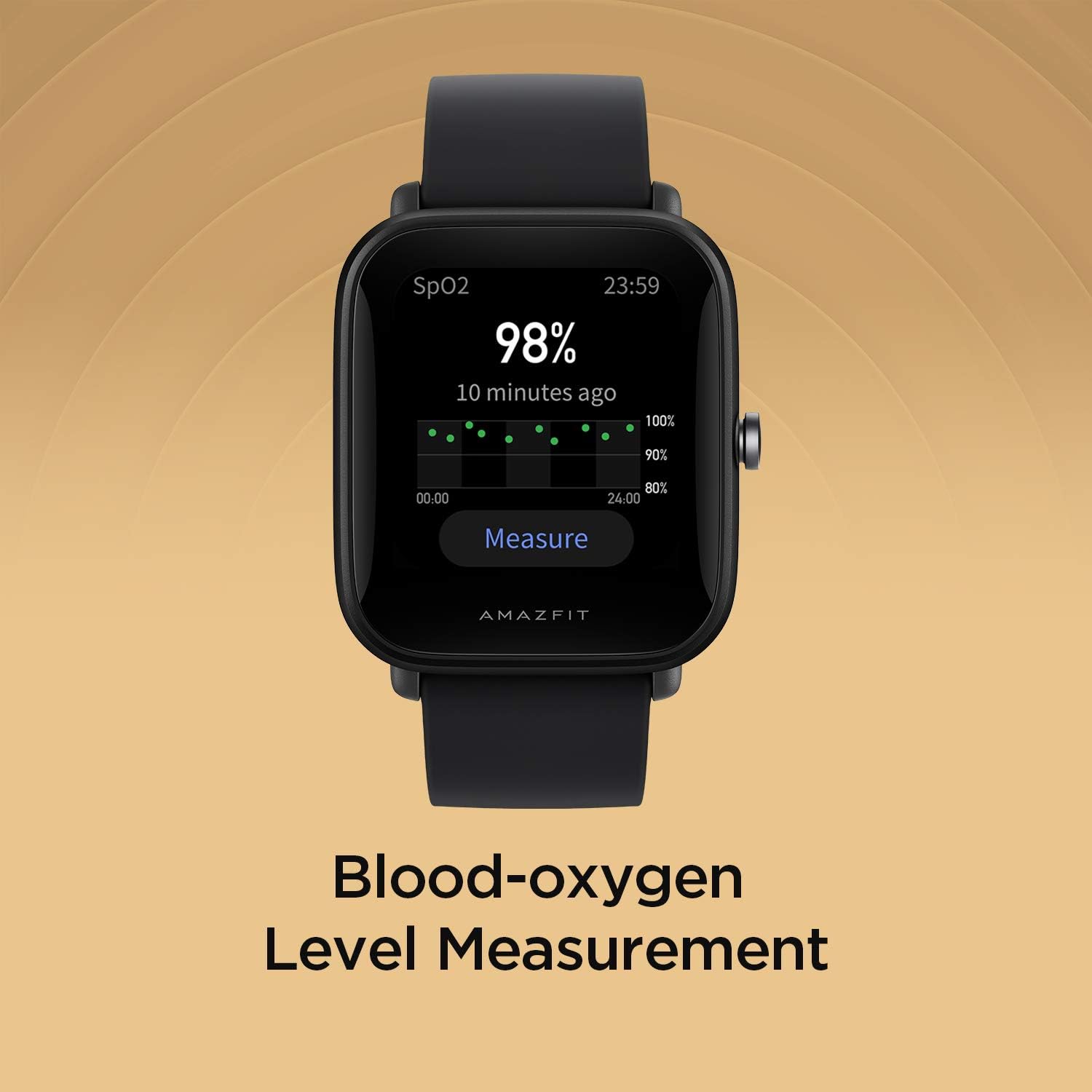 Amazfit BIP U Pro Smart Watch con GPS incorporado, duración de la batería de 9 días, rastreador de fitness, oxígeno de sangre, ritmo cardíaco,