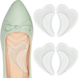 Cojines de soporte de arco para fascitis plantar, insertos de arco para pies planos, almohadilla de arco para aliviar el dolor, inserciones de tacón Cojines de soporte de arco para fascitis plantar, insertos de arco para pies planos, almohadilla de arco para aliviar el dolor, inserciones de tacón