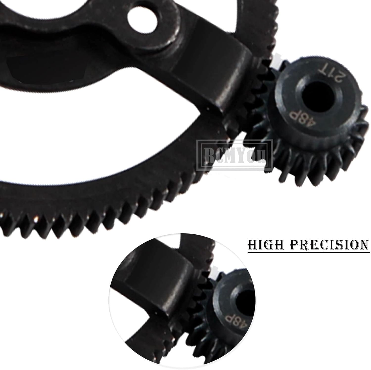 Engranajes de transmisión Spur Gear 48P 83T con19T20T21T Piñones Piezas de actualización para 110 Slash 2wdRustlerStampede, engranajes de
