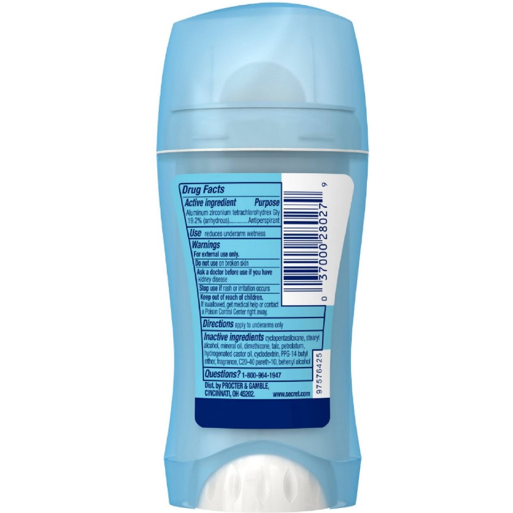Secret Desodorante antitranspirante invisible sólido, Boho Berry 2.60 oz (paquete de 2)