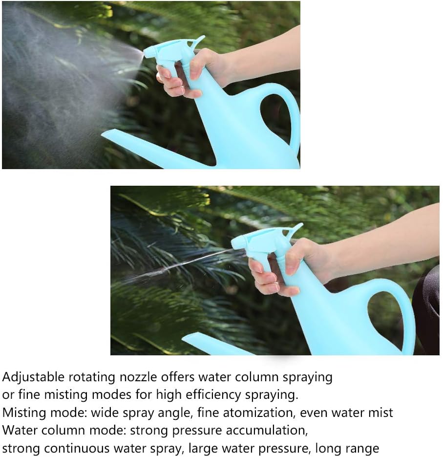 Fydun Botella de rociador de presión portátil de doble uso de 1.5L Wate Can Pot para jardín Wate Tool 1.5L Dual Uso portátil para la familia