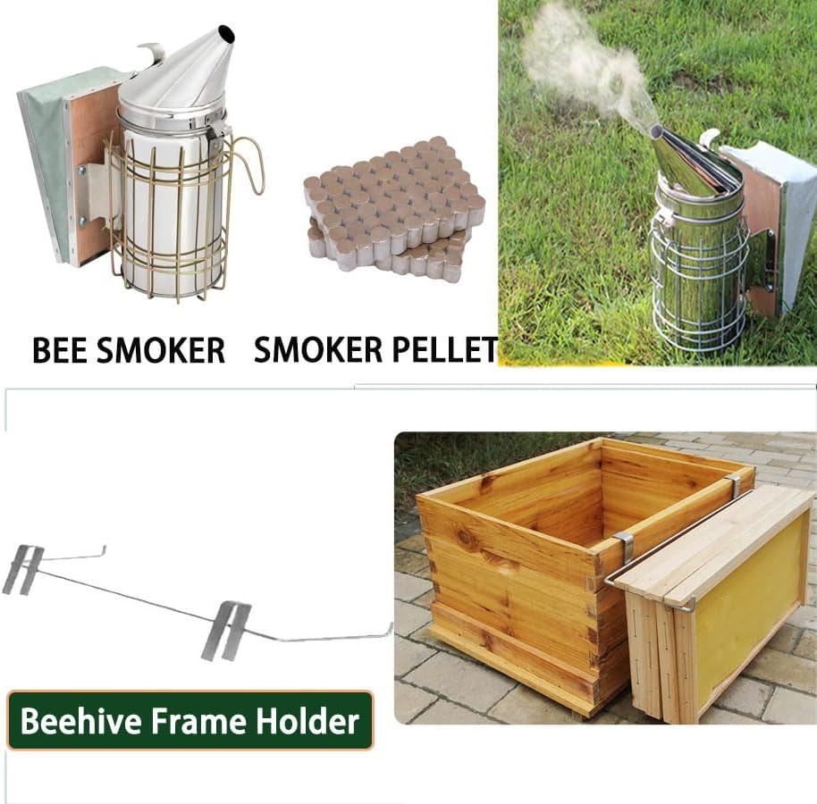 Suministros de apicultura con traje de abeja (L)