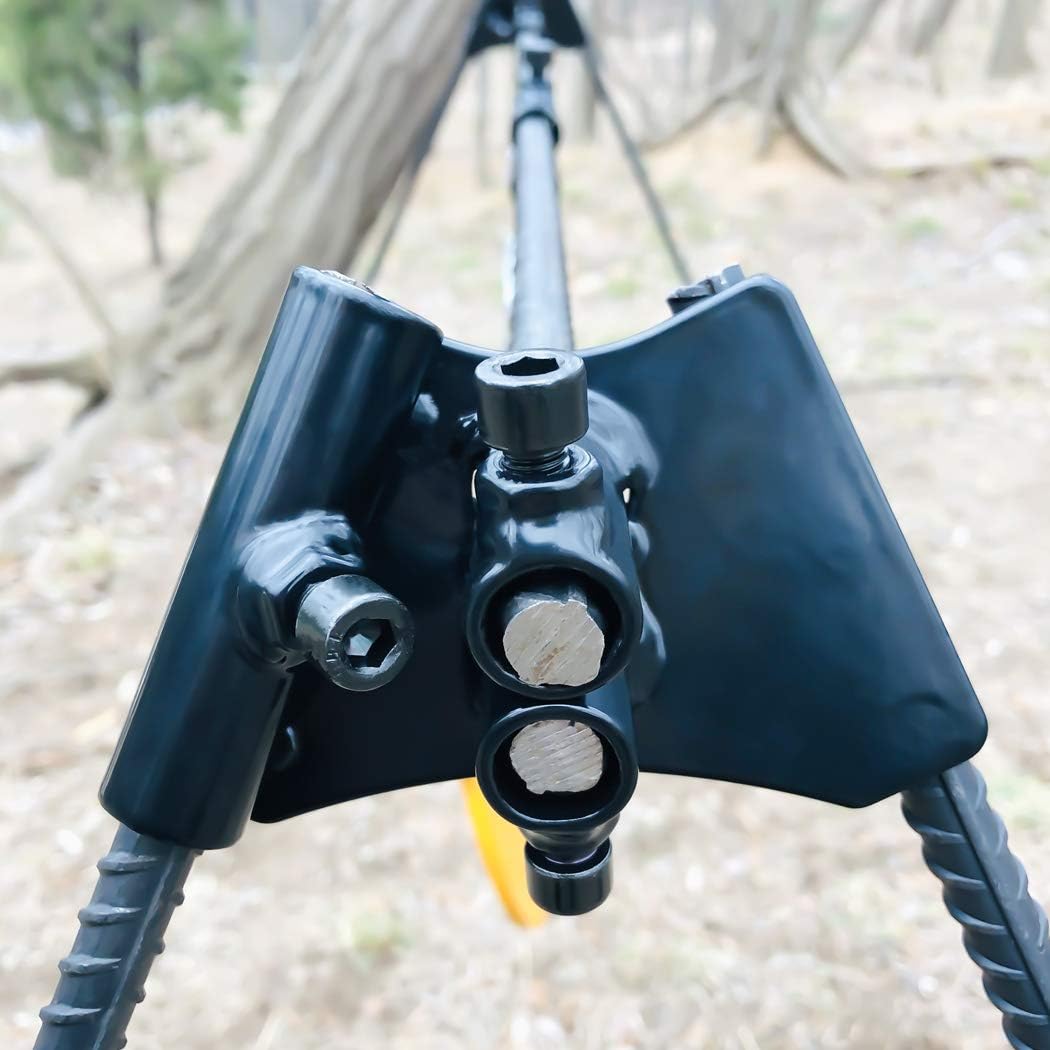 Highwild Kit de montaje de soporte de objetivo de refuerzo – para objetivos de tiro de acero AR500 juego completo colgante