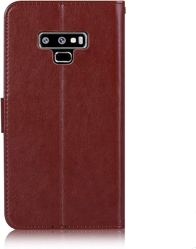 Vokuha Funda tipo cartera para Galaxy Note 9, Samsung Note 9 para niñas y mujeres, cierre magnético, función atril, correa para la muñeca, ranuras