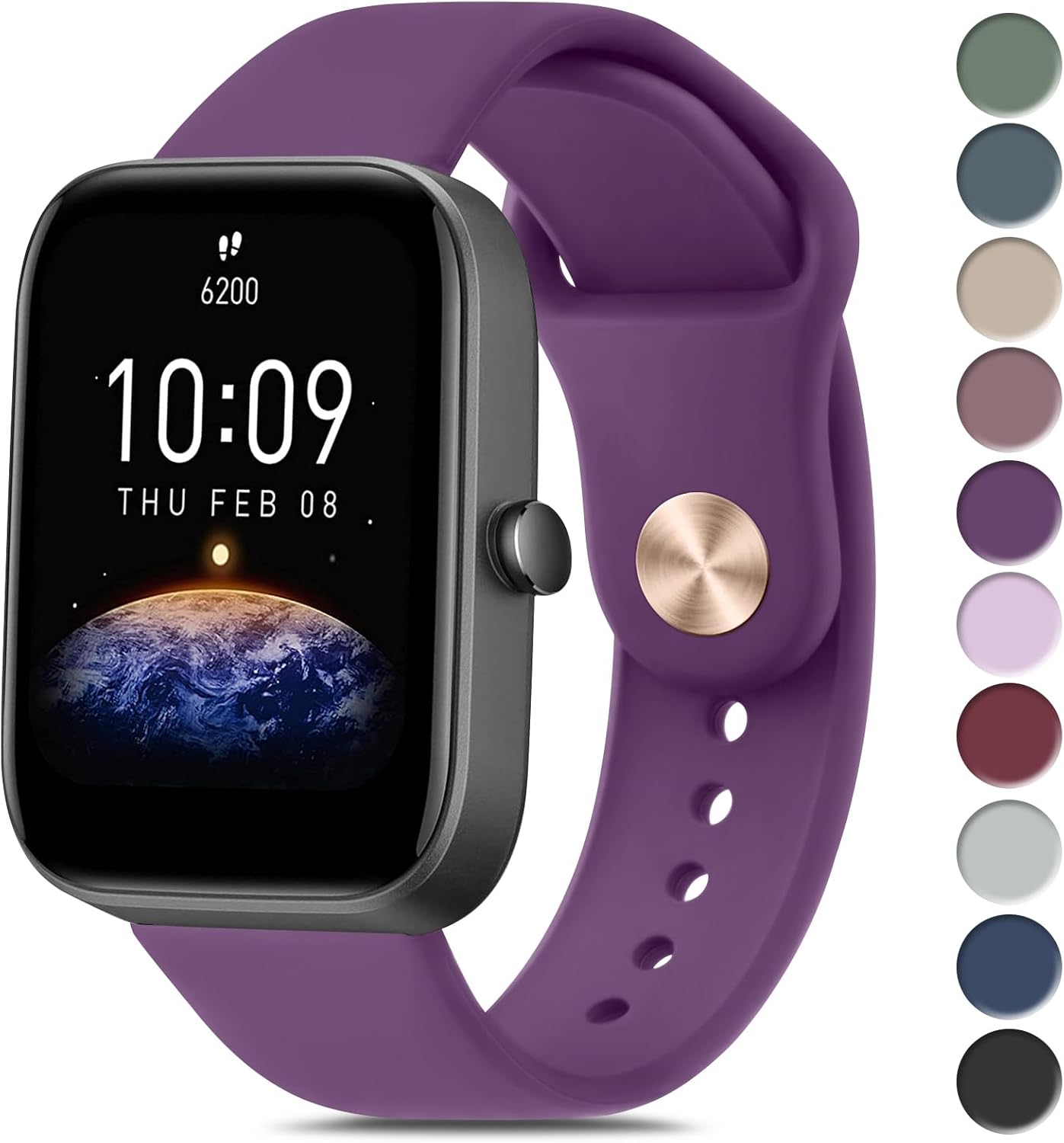 Bandas de silicona para Amazfit GTR mini, Amazfit GTS 4  GTS 4 Mini  GTS 3  GTS 2  GTS 2e  GTS 2 mini  GTS, correa de repuesto deportiva suave de