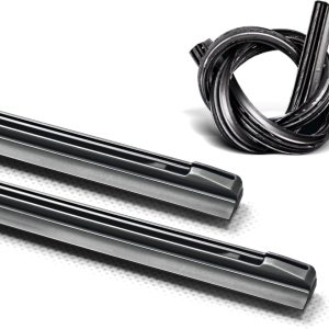 ASLAM Repuestos de limpiaparabrisas de 0.335 in para limpiaparabrisas híbrido de 28 pulgadas (juego de 2) ASLAM Repuestos de limpiaparabrisas de 0.335 in para limpiaparabrisas híbrido de 28 pulgadas (juego de 2)