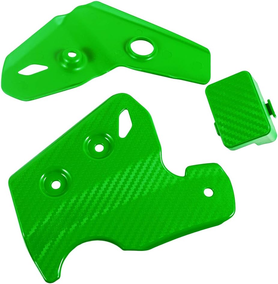Protector de marco de motocicleta parachoques cubierta protectora Accesorios de carenado para KLX250 1993-2016 para D-TrackerX 1998-2016 (verde)