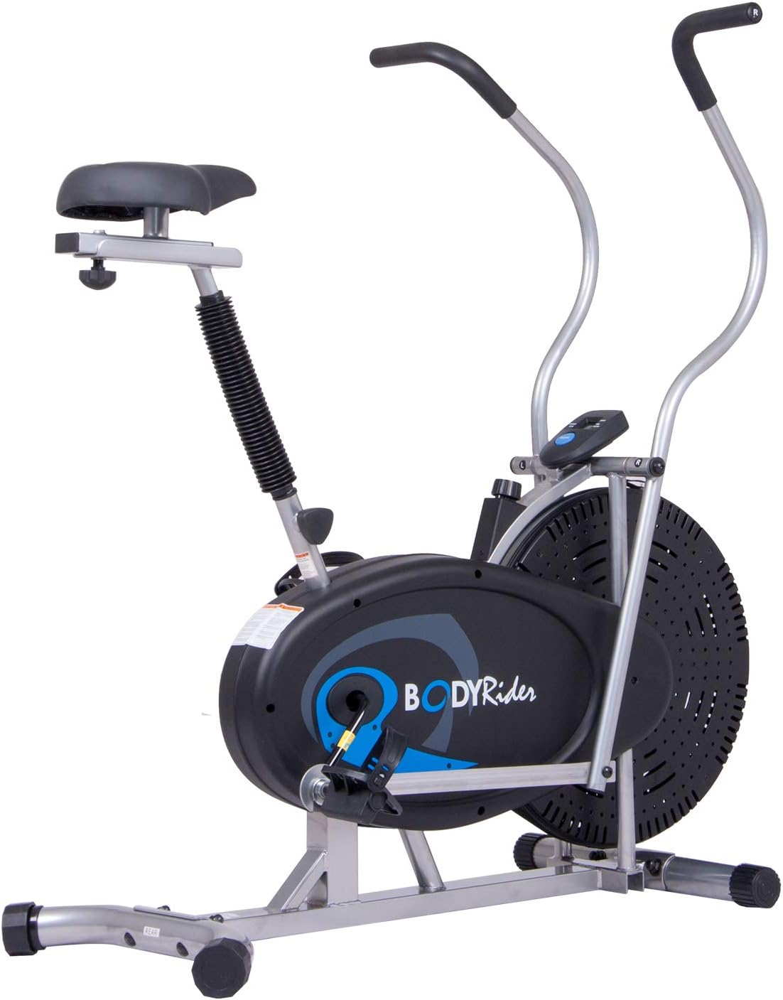 BRF650 – Bicicleta con ventilador vertical, NEGROPLATAAZUL