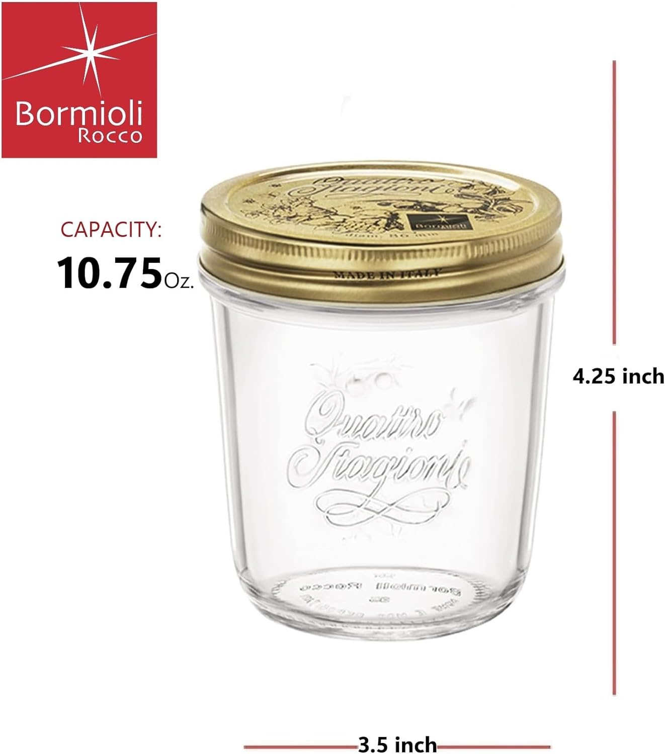 Bormioli Rocco Quattro Stagioni Olla transparente