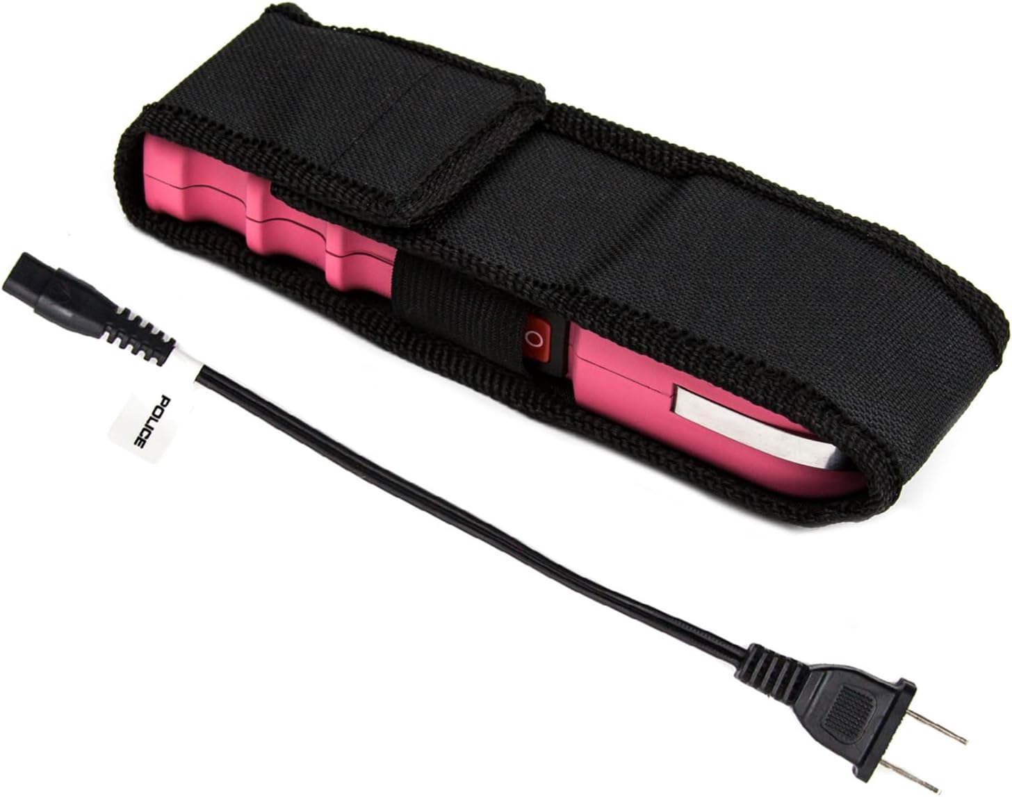 Police Stun Gun Burn Pepper Spray Combo Mujeres Hombres Autodefensa – 928 Rosa