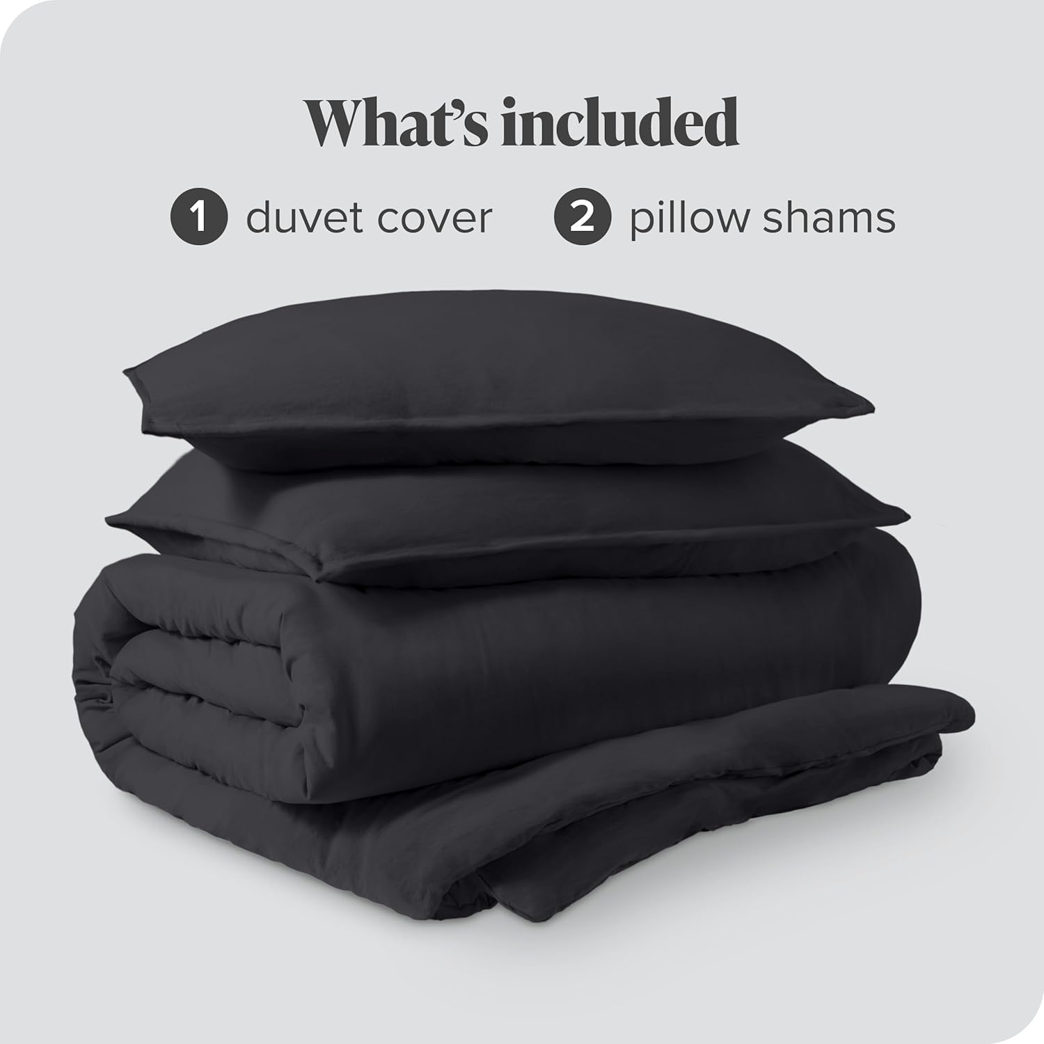 Bare Home – Funda fresca de edredón de tamaño completo, colección 1800 Premium de microfibra cepillada ultrasuave de alta calidad, de fácil cuidado