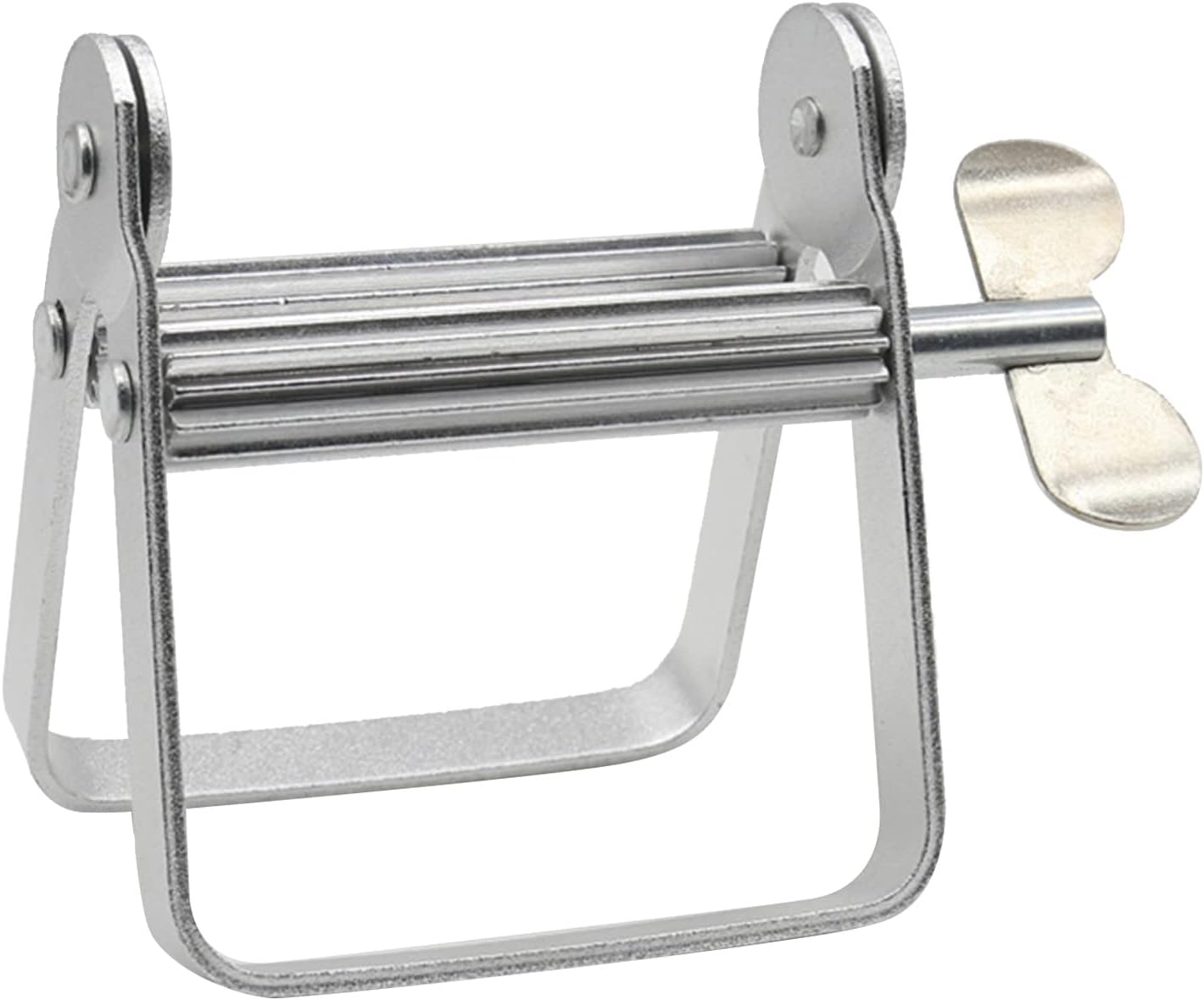 Rodillo de tubo exprimidor de pasta de dientes, multifuncional, de metal, para pasta de dientes, exprimidor de tubo de pintura, escurridor de