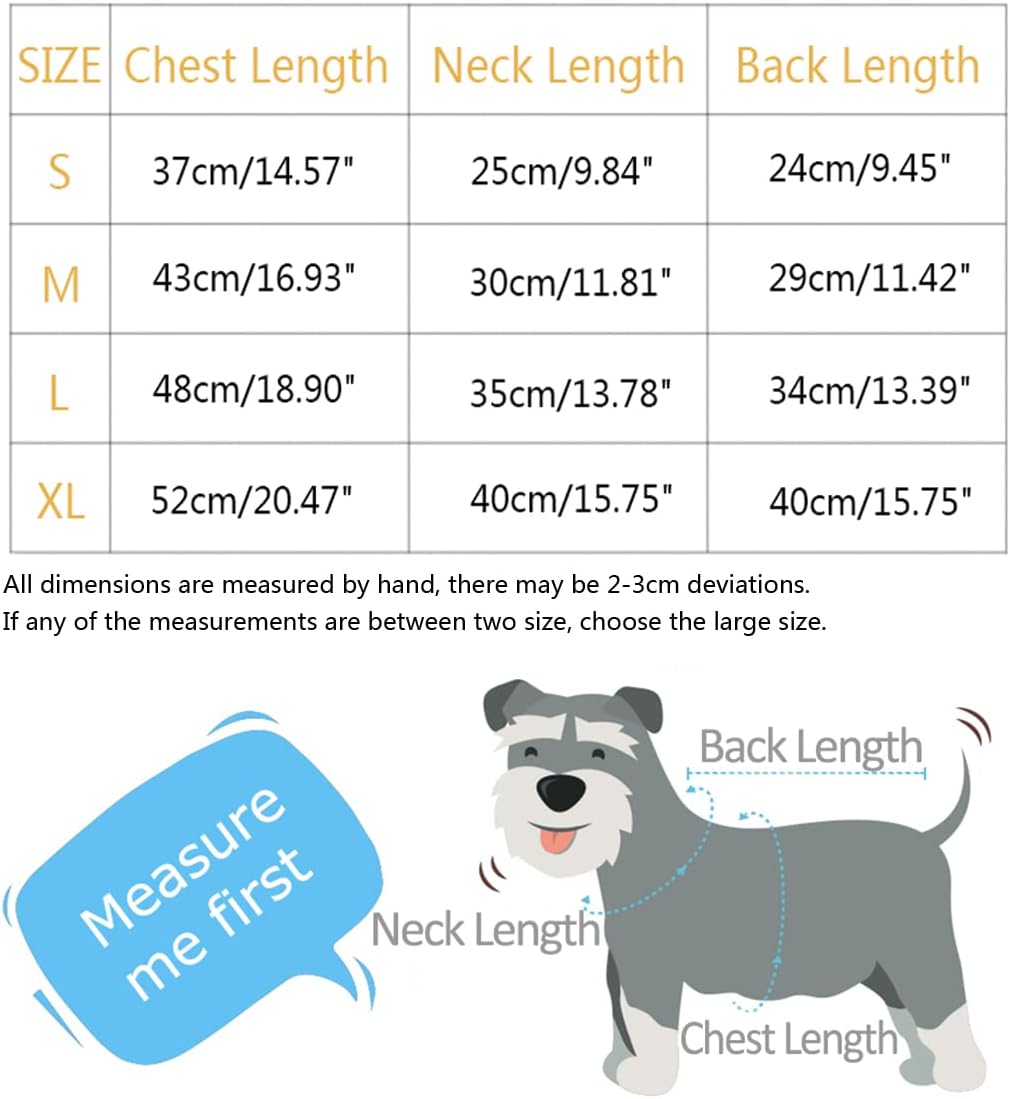 XIAOYU Pijama de invierno cálido para perro, overol de 4 patas para perro con bonito patrón de oso polar para perros pequeños, gatos, Halloween,
