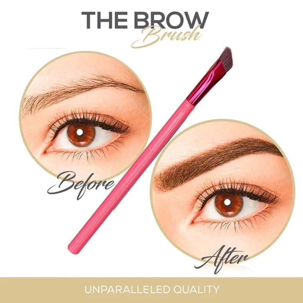 Novahebe – Cepillo de cejas multifunción, corrector de cejas multifunción, cepillo de contorno para cejas, brocha para cejas (cejas claras)