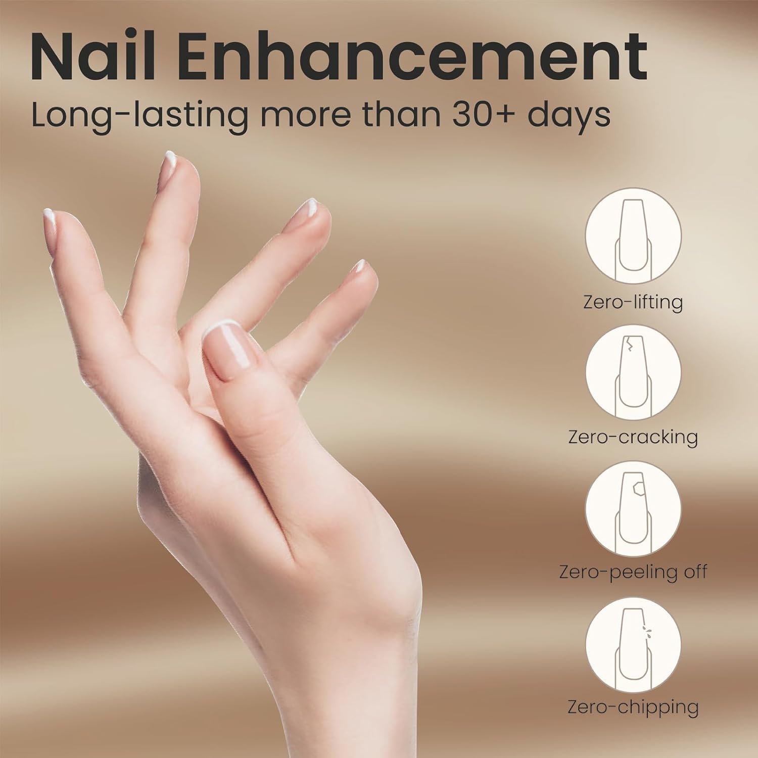 Gel constructor para uñas 7 en 1, gel fortalecedor transparente, gel constructor de uñas de color duro, gel de extensión de uñas para uñas de