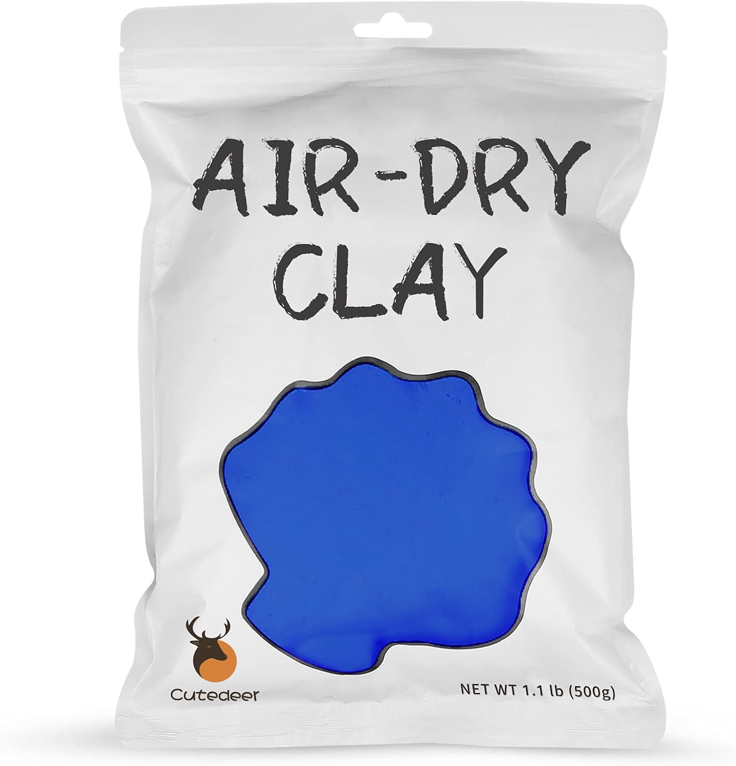 Arcilla Air Dry  Azul, arcilla de modelado de espuma suave de 1.1 libras, arcilla mágica creativa para moldear bricolaje para niños y adultos,