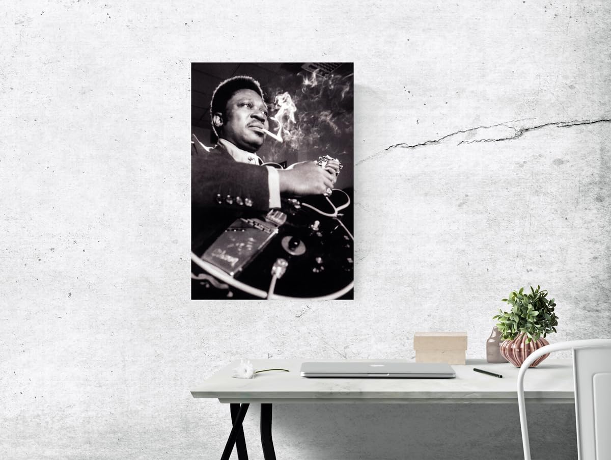 B.B. King Póster, Joven Blues, cantante, guitarrista, Blues Músico