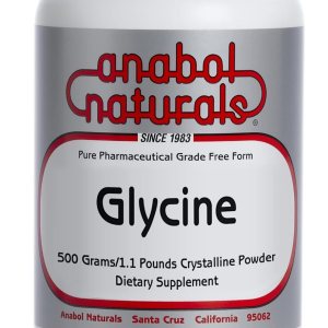 Polvo cristalino puro de la forma libre de la glicina 35.27 oz (2.2 libras) Polvo cristalino puro de la forma libre de la glicina 35.27 oz (2.2 libras)