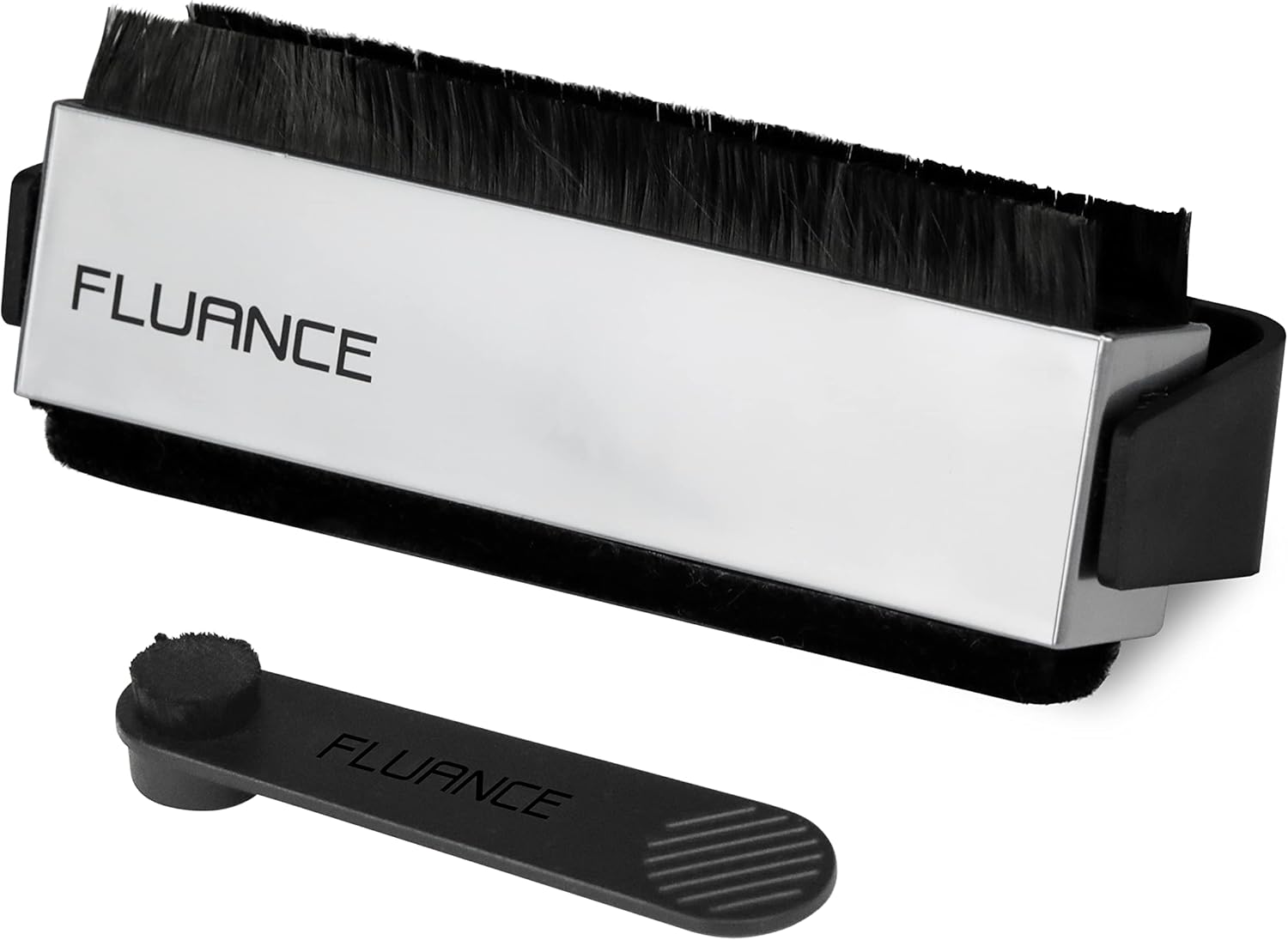 Fluance RT85 – Tocadiscos de vinilo de alta fidelidad de referencia con cartucho azul Ortofon 2M, bandeja acrílica, peso de récord, lápiz óptico 3