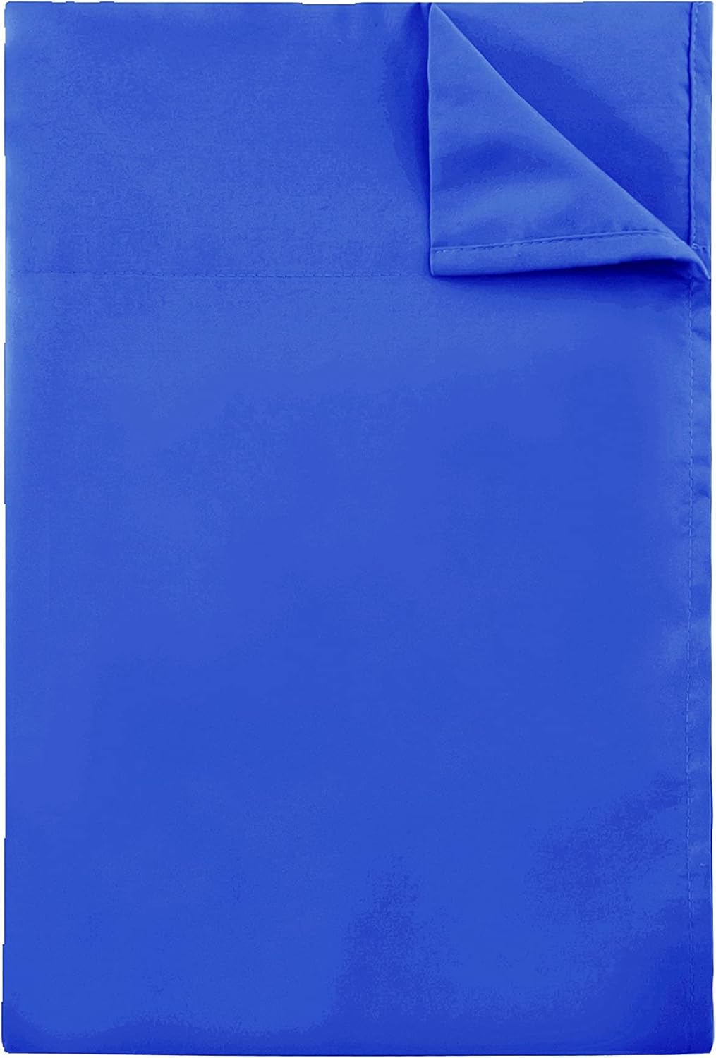 Sfoothome Sábana encimera azul real, sábana superior de microfibra ultra suave y cómoda, tamaño individual