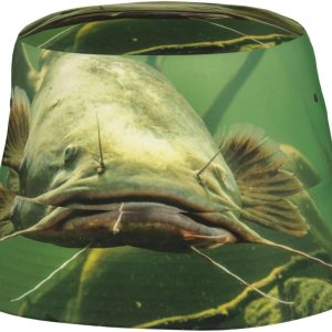 Sombrero de pescador con estampado de corazón rosa unisex para verano, protección solar, sombrero de sol para pesca, senderismo Sombrero de pescador con estampado de corazón rosa unisex para verano, protección solar, sombrero de sol para pesca, senderismo