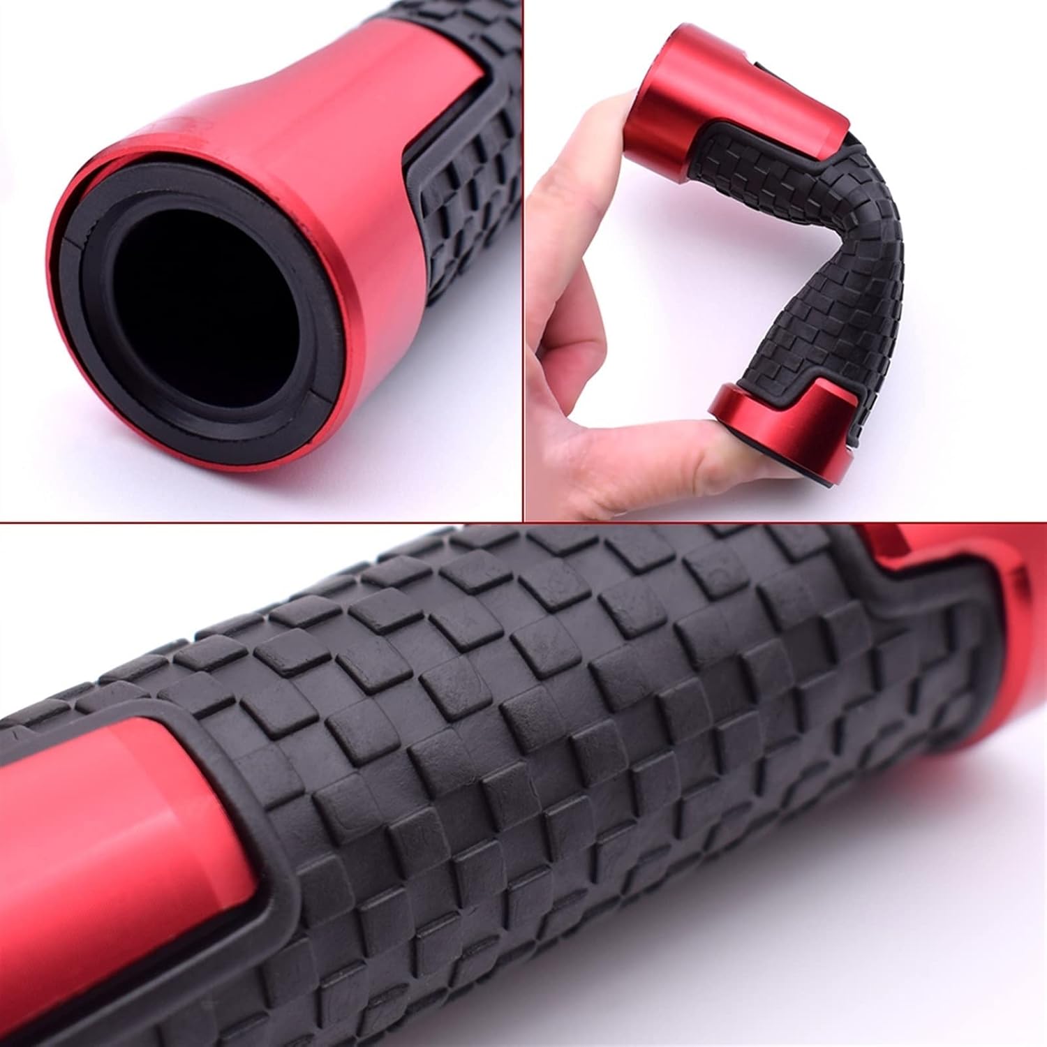 Comfort Handle 78″ 22mm Motorcycle Grips CNC Racing Rubber Gel Handle Grip for X-MAX Xmax 125 250 300 Xmax125 Xmax300 XMAX250