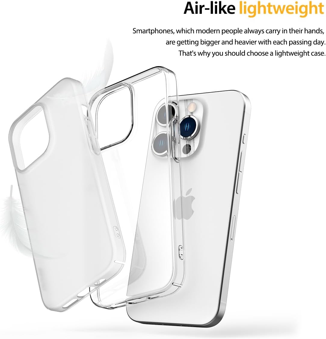 araree Nukin – Funda diseñada para iPhone 15 Pro, cubierta delgada de policarbonato duro antiarañazos, antiamarillamiento, a prueba de golpes,