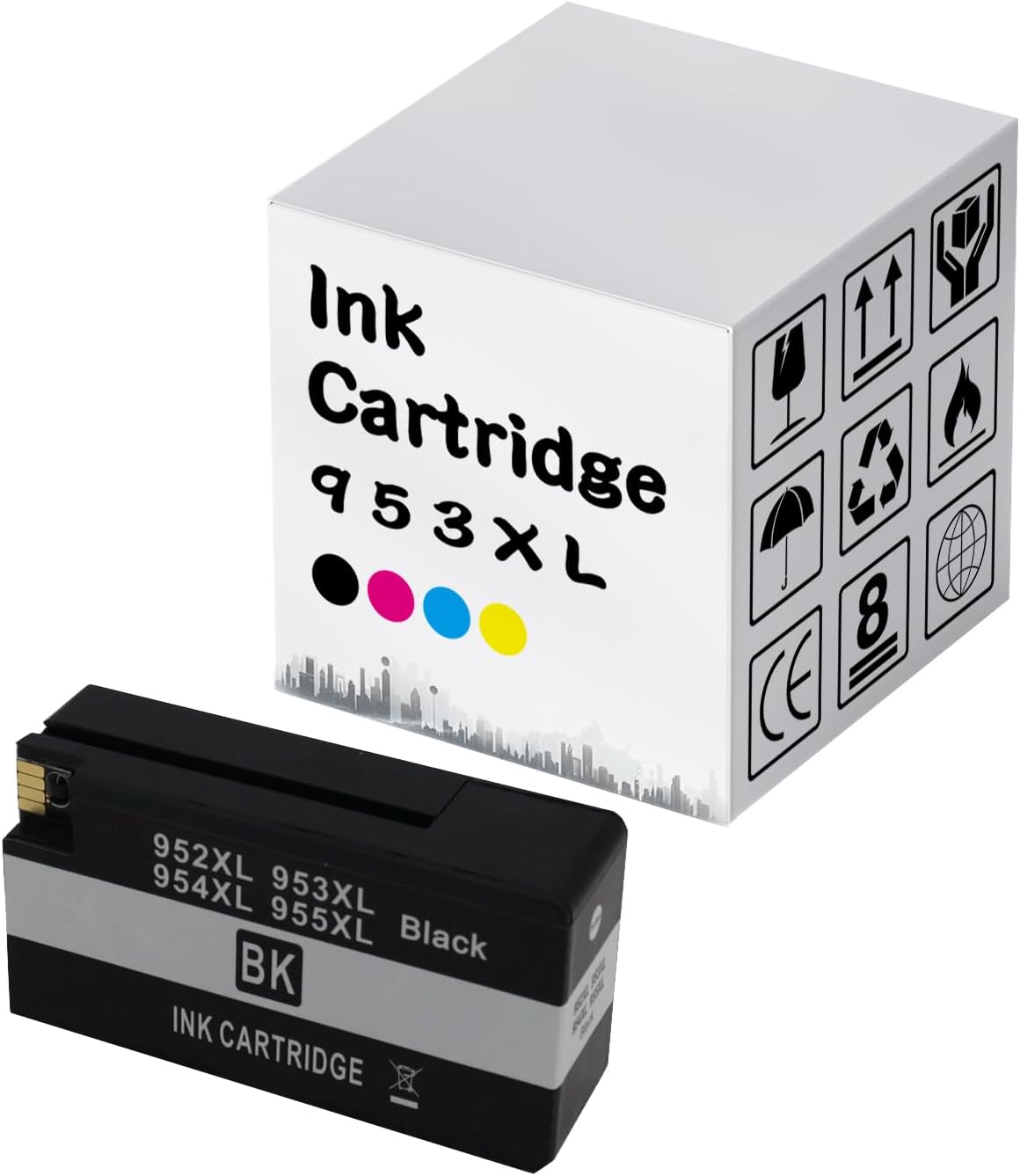 953XL – Cartuchos de tinta remanufacturados de alto rendimiento 953 953XL, repuesto para cartuchos de tinta 953XL para HP OfficeJet Pro 7720 7740