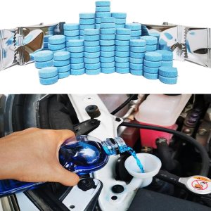 300 tabletas de líquido concentrado para limpiaparabrisas de automóvil, 1 paquete hace 315 galones, 1 pieza hace 1.05 galones (invierno uso con 300 tabletas de líquido concentrado para limpiaparabrisas de automóvil, 1 paquete hace 315 galones, 1 pieza hace 1.05 galones (invierno uso con