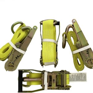 Take Control – Juego de 4 correas de elevación de rueda de lazo de 2 pulgadas x 8 pies con trinquete J Take Control – Juego de 4 correas de elevación de rueda de lazo de 2 pulgadas x 8 pies con trinquete J