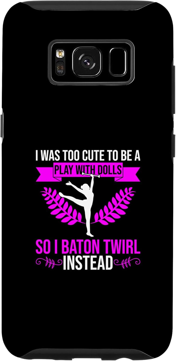 Galaxy S8 Majorette Cheerleader Design For Baton Twirler Case