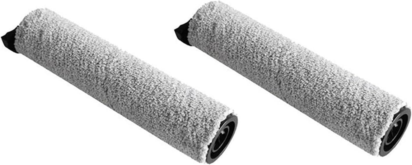 McbeAn 2 unidades de rodillo de cepillo de repuesto, compatible con Tineco, compatible con IFloor 3, compatible con Floor One S3 Wet Dry