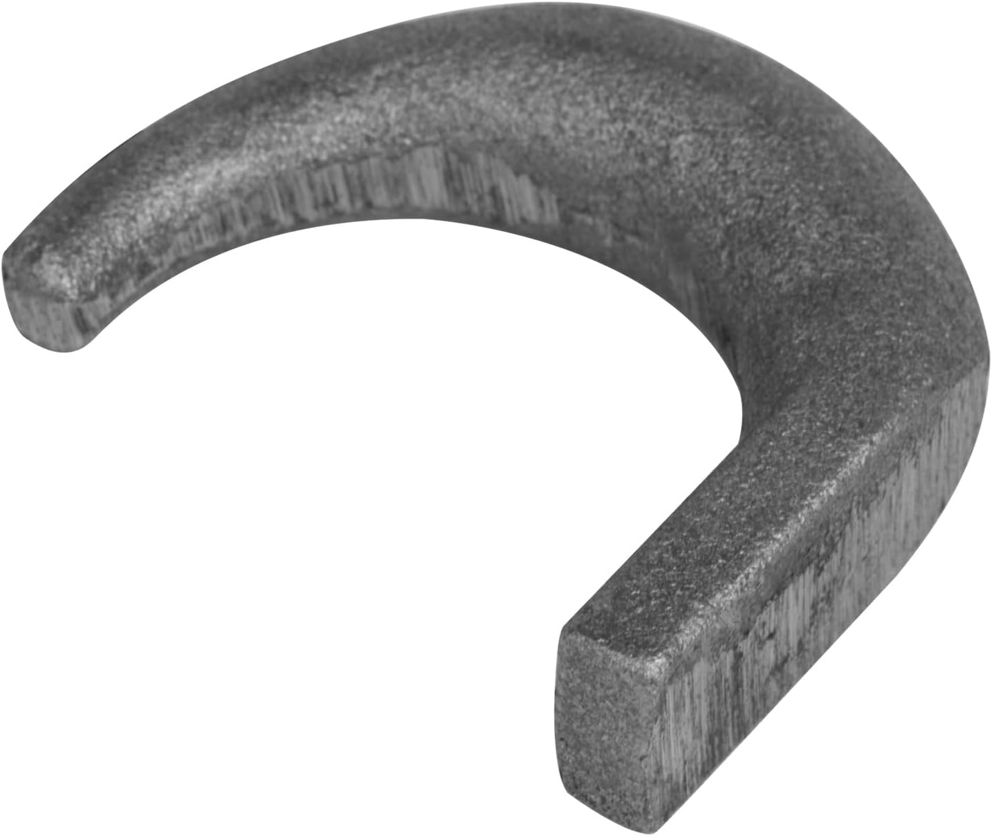 Paquete de 10 ganchos de cuerda soldables de acero al carbono de 2-38 x 2 pulgadas, ancho de apertura de 1-34 pulgadas, ganchos de amarre soldables