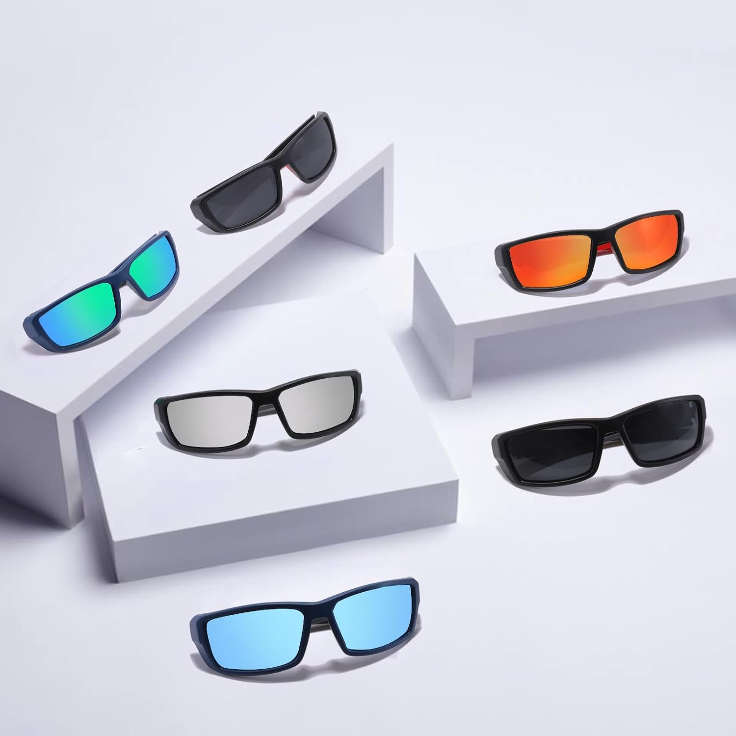 MARIDA Gafas de sol polarizadas para hombres y mujeres, gafas de sol deportivas para hombre, ciclismo, conducción, escalada, béisbol