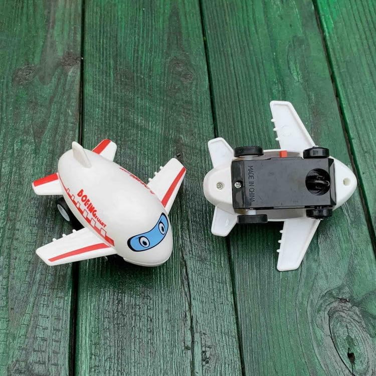 PowerTRC Rompecabezas de coche de ferrocarril de plástico con un avión y señales de tráfico  Montessori educativo imaginativo aprendizaje