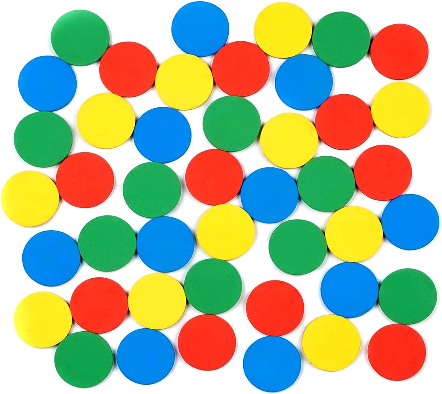 48 marcos magnéticos de diez marcos  Manipulativos matemáticos para aula primaria y jardín de infantes  4 diez marcos y 44 contadores magnéticos de