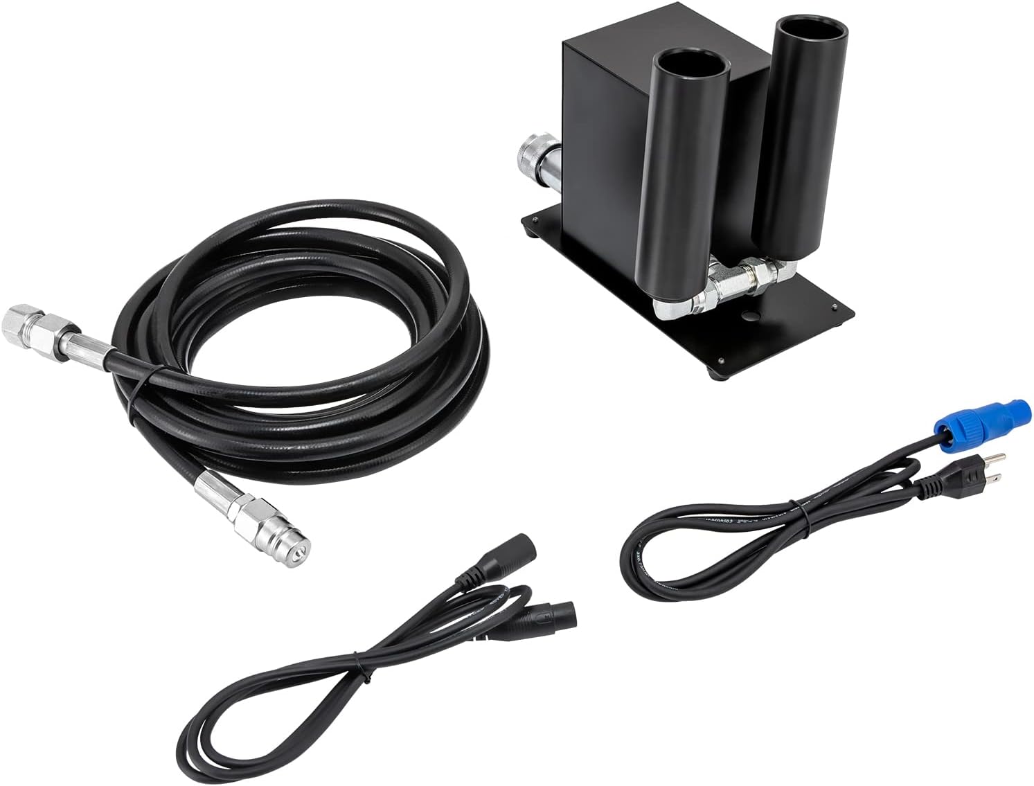 Máquina de humo, máquina de niebla de columna DNYSYSJ de 150 W, altura de pulverización de 16.4-19.7 ft16.4-19.68 pies, perfecta para bodas,