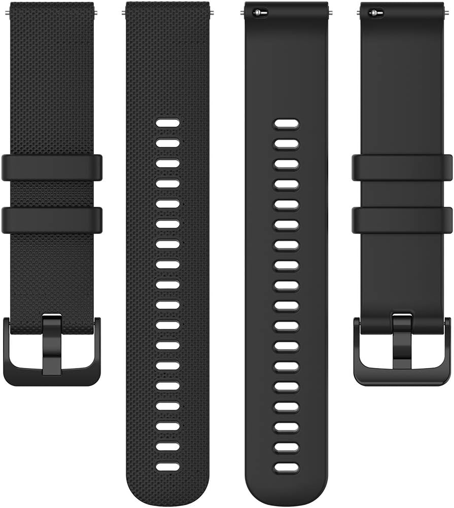 E ECSEM Paquete de 3 correas de repuesto compatibles con ASWEE A602A601A7A8G1, correas de silicona de liberación rápida para hombres y mujeres