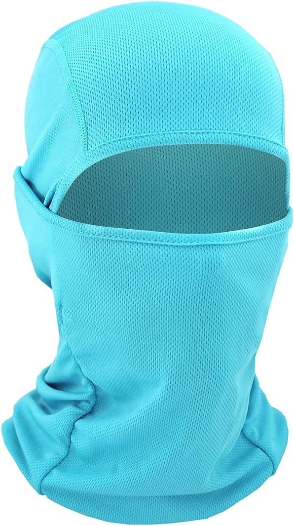 Pasamontañas, máscara facial completa de invierno para hombres y mujeres, esquí, snowboard, motocicleta, protección UV (azul)
