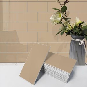 Avant Decor  56 azulejos  Azulejos compuestos de piedra de color sólido  Azulejos de cocina para despegar y pegar  Azulejos de pared  3 x 6 pulgadas Avant Decor  56 azulejos  Azulejos compuestos de piedra de color sólido  Azulejos de cocina para despegar y pegar  Azulejos de pared  3 x 6 pulgadas