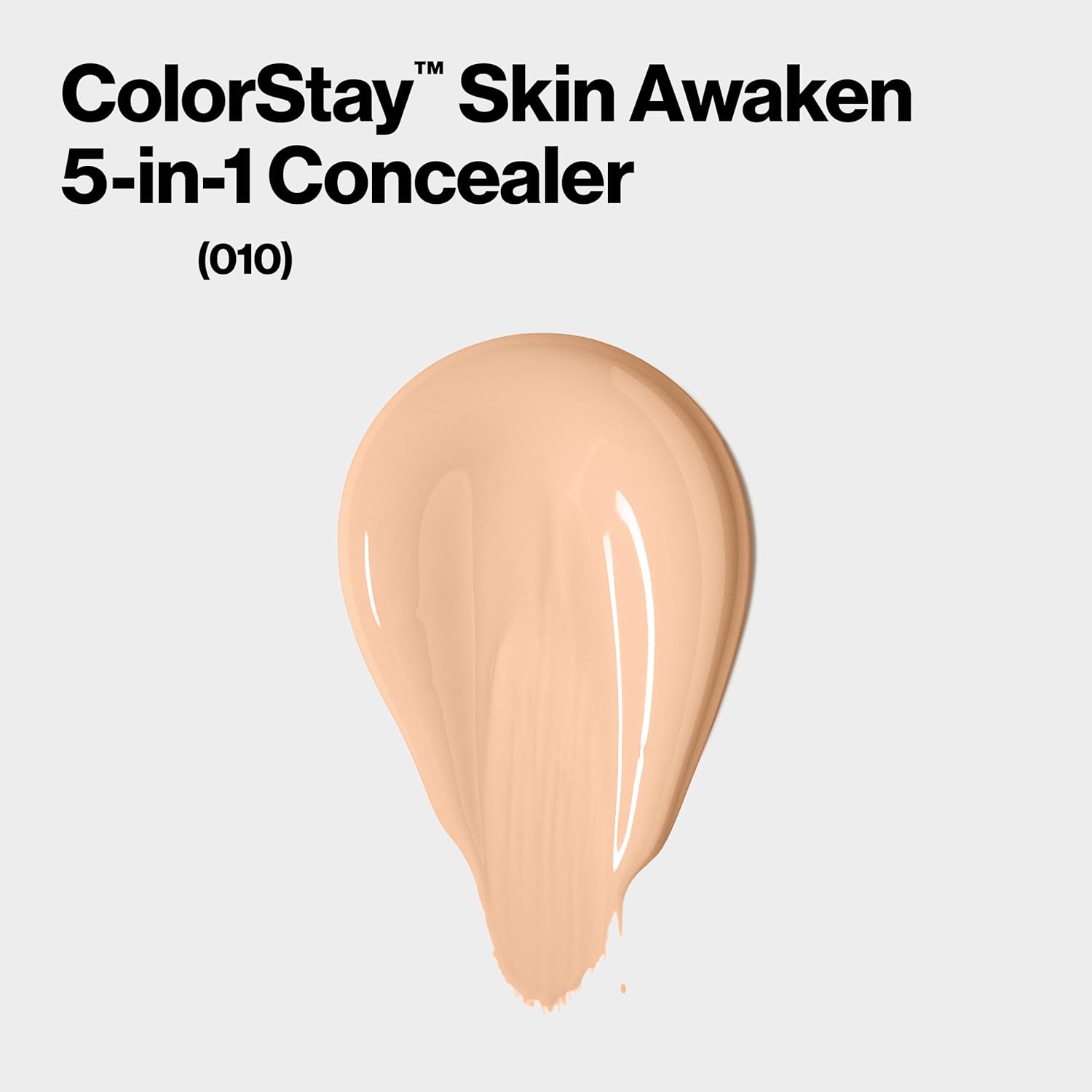 Revlon ColorStay Skin Awaken Corrector 5 en 1, ligero, cremoso maquillaje facial duradero con cafeína y vitamina C, para imperfecciones, ojeras y