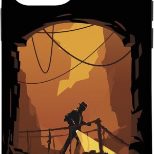 Carcasa para iPhone 12 mini Indiana Jones y el dial de Destiny Cave Explorando Profile Case Carcasa para iPhone 12 mini Indiana Jones y el dial de Destiny Cave Explorando Profile Case