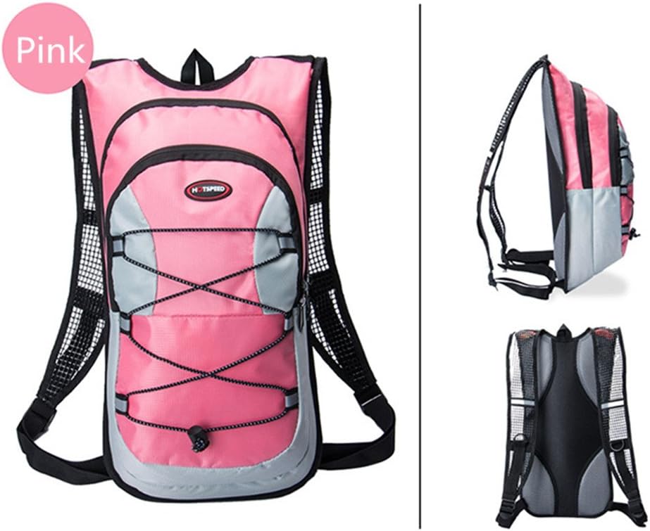 Mochila de agua con vejiga para andar en bicicleta Senderismo, escalar + 2L Bolsa de hidratación