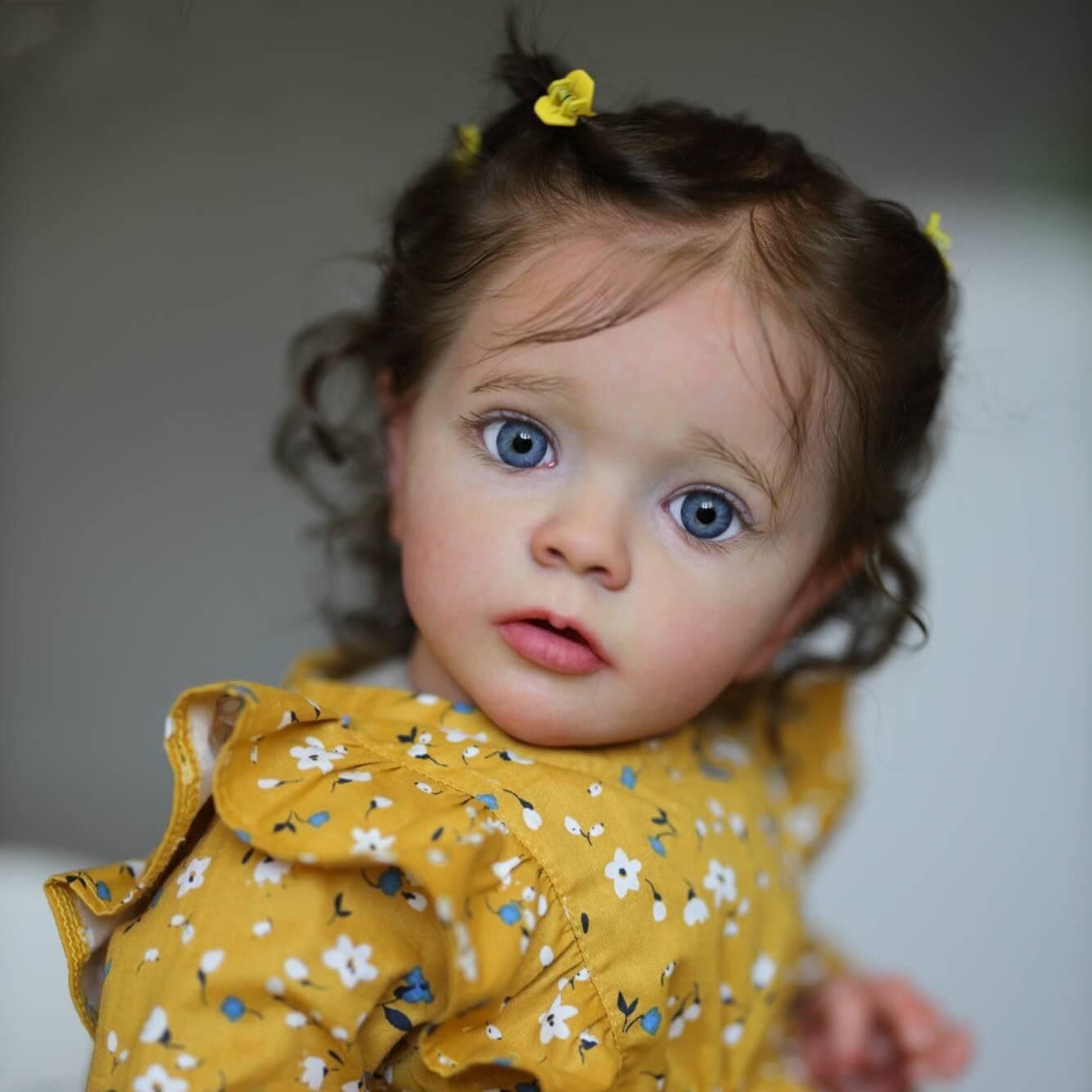 Zero Pam Muñecas de bebé Reborn realistas de 24 pulgadas, muñecas Reborn de niña pequeña con peso 3D de piel real, muñeca de bebé realista que se