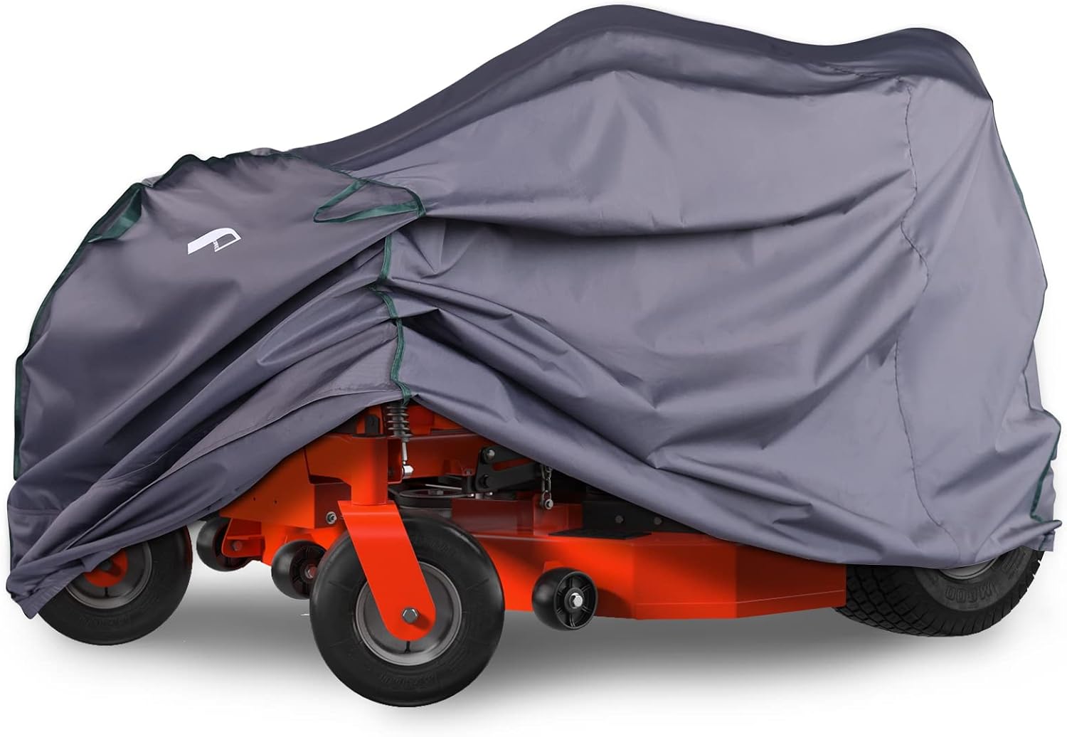 PALON Cubierta impermeable para cortacésped, resistente Ripstop para tractores, cordón de ajuste y hebilla ajustable, cobertizos portátiles con
